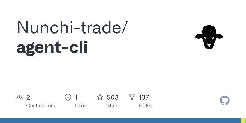 GitHub - Nunchi-trade/agent-cli