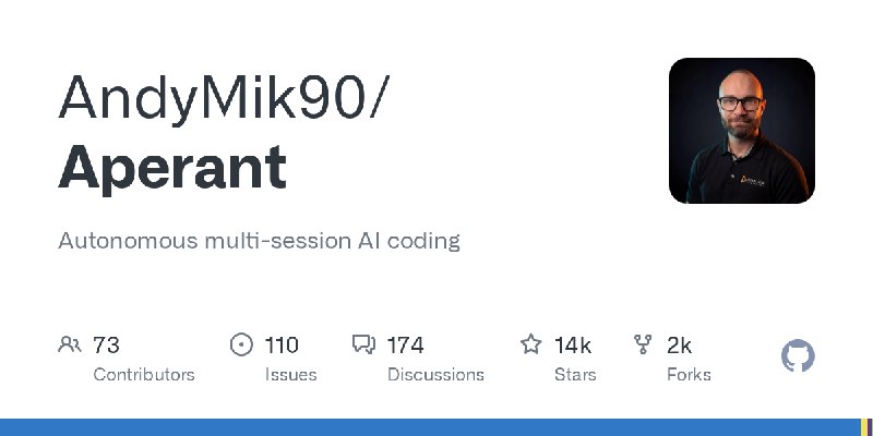 GitHub - AndyMik90/Aperant: Autonomous multi-session AI coding