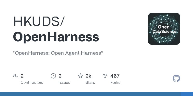GitHub - HKUDS/OpenHarness: 