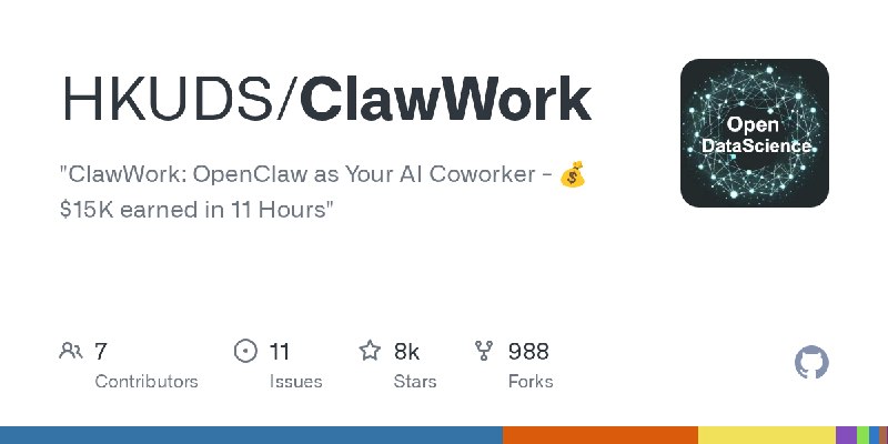 GitHub - HKUDS/ClawWork: 