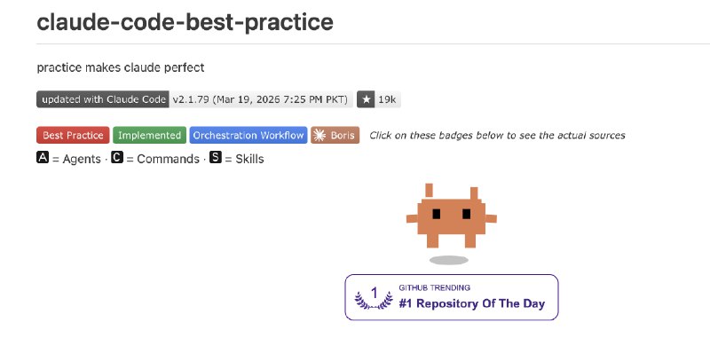 GitHub - shanraisshan/claude-code-best-practice: practice made claude perfect