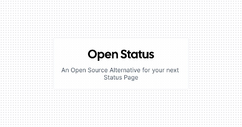 www.openstatus.dev