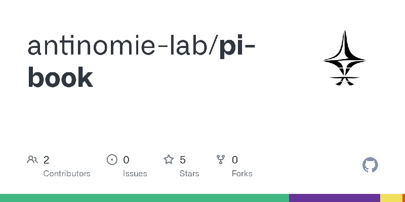 GitHub - antinomie-lab/pi-book