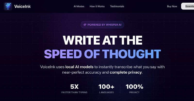 VoiceInk - Best Dictation App for macOS