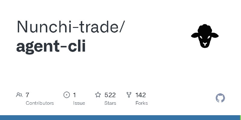 GitHub - Nunchi-trade/agent-cli
