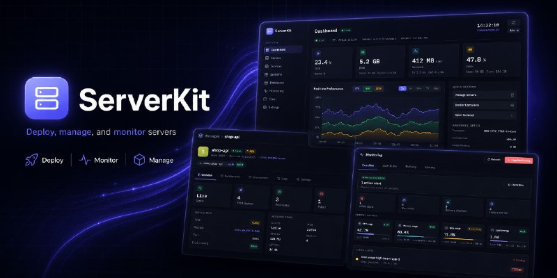 GitHub - jhd3197/ServerKit: ServerKit is a lightweight, modern server control panel for managing web applications, databases, and…