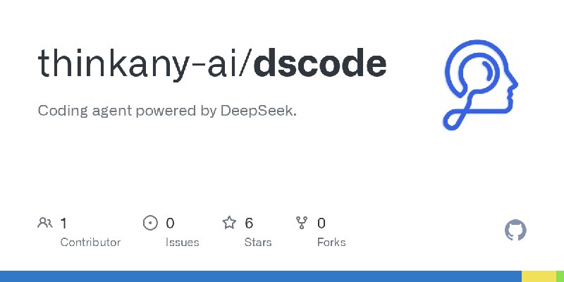 GitHub - thinkany-ai/dscode: Coding agent powered by DeepSeek.