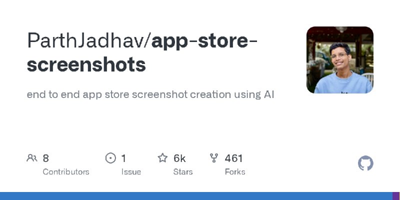 GitHub - ParthJadhav/app-store-screenshots: end to end app store screenshot creation using AI