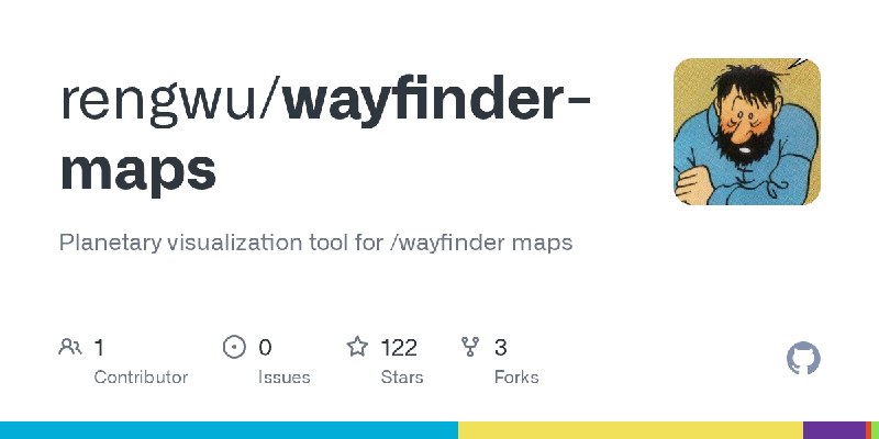 GitHub - rengwu/wayfinder-maps: Planetary visualization tool for /wayfinder maps