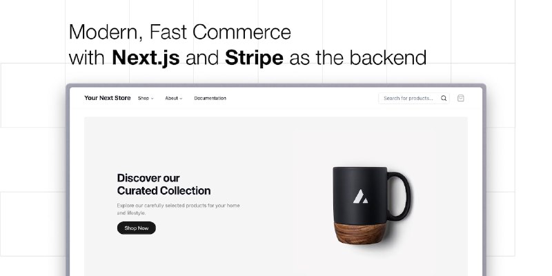 GitHub - yournextstore/yournextstore: AI-Native Open-Source Next.js commerce. Powered by Stripe. Ultra fast with typesafe Commerce…