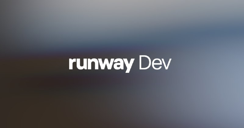 One API for AI Video, Image and Audio | Runway Dev
