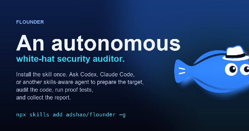 Flounder — An autonomous white-hat security auditor