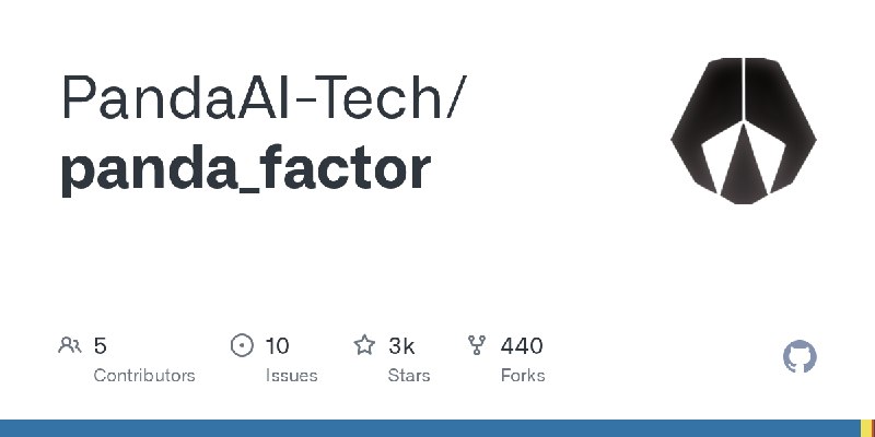 GitHub - PandaAI-Tech/panda_factor