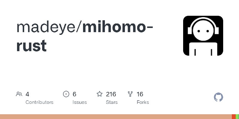 GitHub - madeye/mihomo-rust