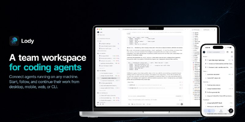 GitHub - LodyAI/Lody: Share coding agents with your team on phone and desktop