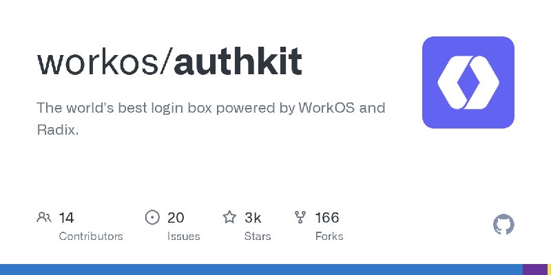 GitHub - workos/authkit: The world's best login box powered by WorkOS and Radix.