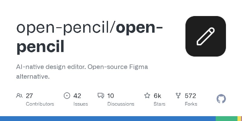 GitHub - open-pencil/open-pencil: AI-native design editor. Open-source Figma alternative.