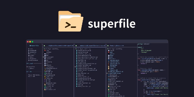 GitHub - yorukot/superfile: Pretty fancy and modern terminal file manager