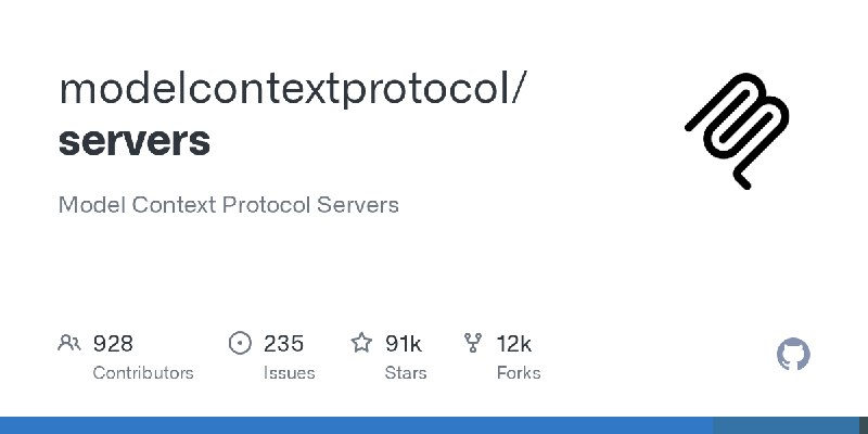 GitHub - modelcontextprotocol/servers: Model Context Protocol Servers