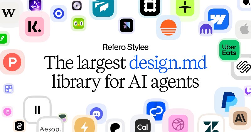 Website Styles & DESIGN.md Library | Refero Styles