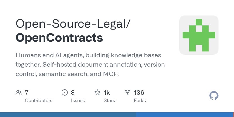GitHub - Open-Source-Legal/OpenContracts: Humans and AI agents, building knowledge bases together. Self-hosted document annotation…