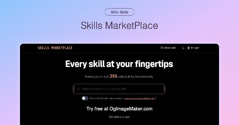 Agent Skills Marketplace | Claude & Codex Skills | SkillsMP