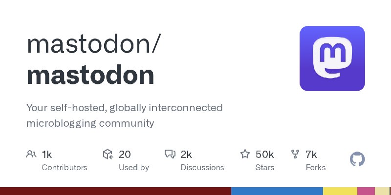 GitHub - mastodon/mastodon: Your self-hosted, globally interconnected microblogging community