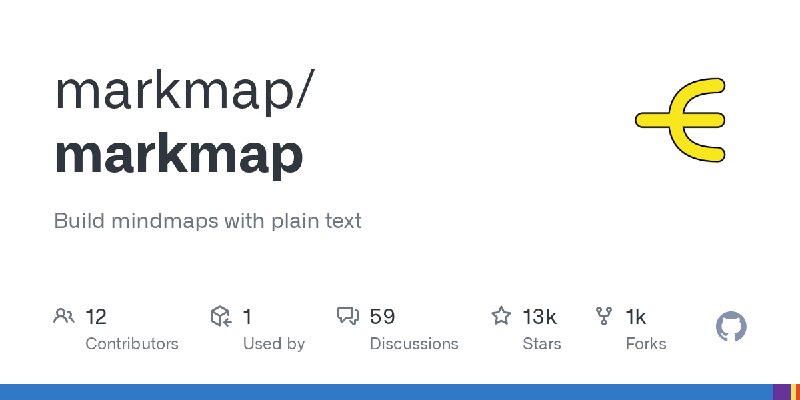 GitHub - markmap/markmap: Build mindmaps with plain text