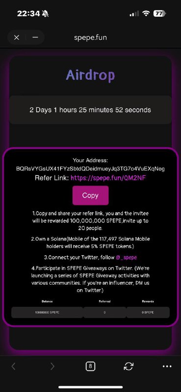 有買手機的搞起來 $SOL