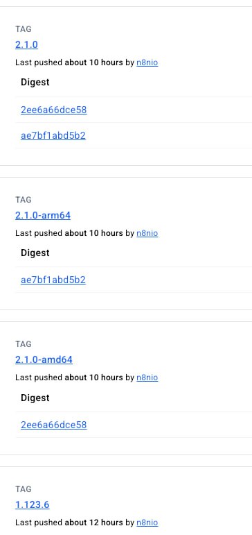 下面還在更新 1.2xxx 版本，怎麼上面已經 2.1 了而且 1.x 版本不是三個月後要廢棄了嗎先暫且更新到 latest 看起來沒有異狀