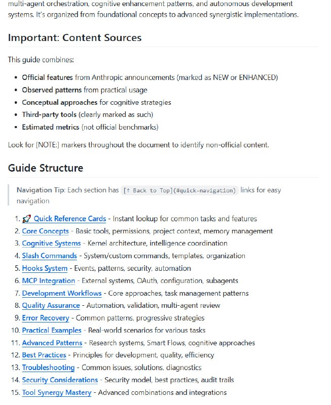 Claude Code 深度开发智能指南，开启开发效率与智能协同新纪元：• 集成7大隔离工具（REPL、Artifacts、WebFetch等），实现多工具协作，支持大规模文件高效处理与代码分析